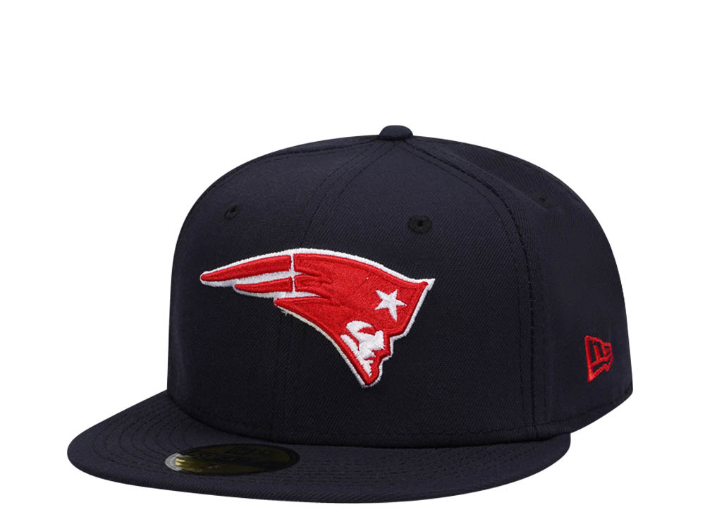 New Era New England Patriots Navy Classic Edition 59Fifty Fitted Gorra