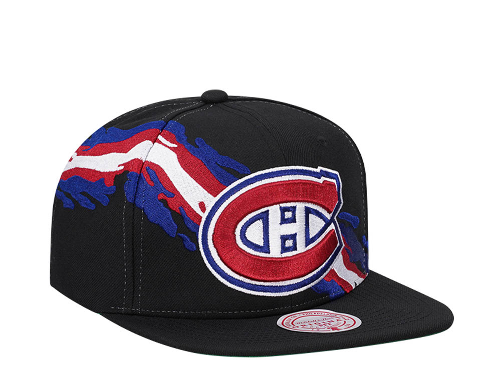Mitchell & Ness Montreal Canadiens Vintage Paintbrush Snapback Gorra