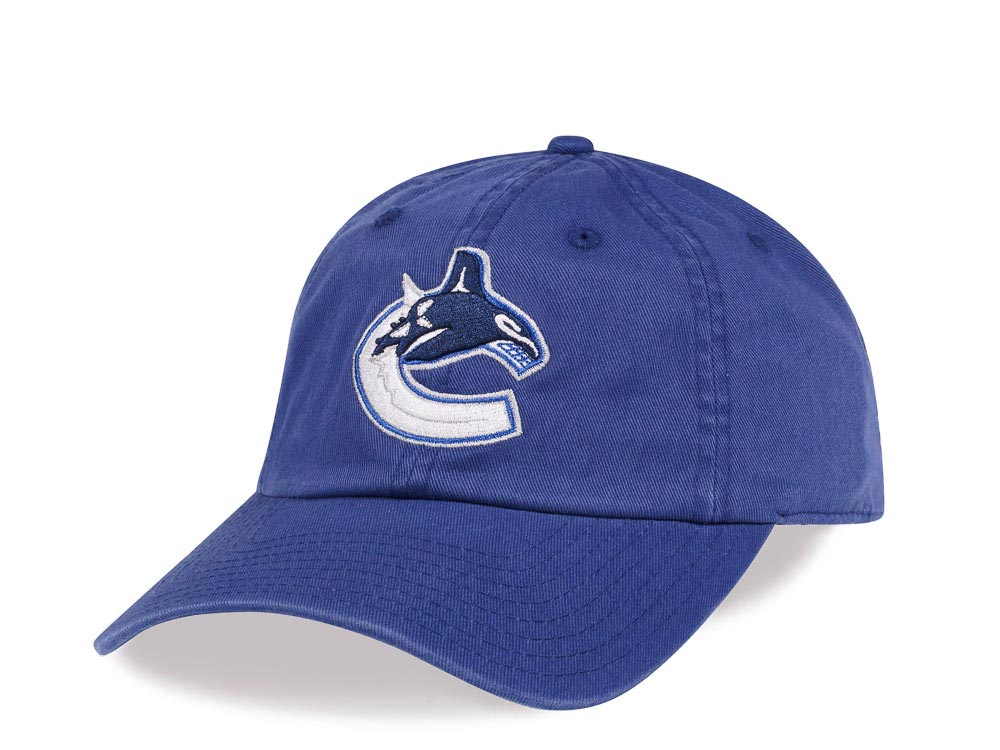 American Needle Vancouver Canucks Navy Casual Strapback Gorra