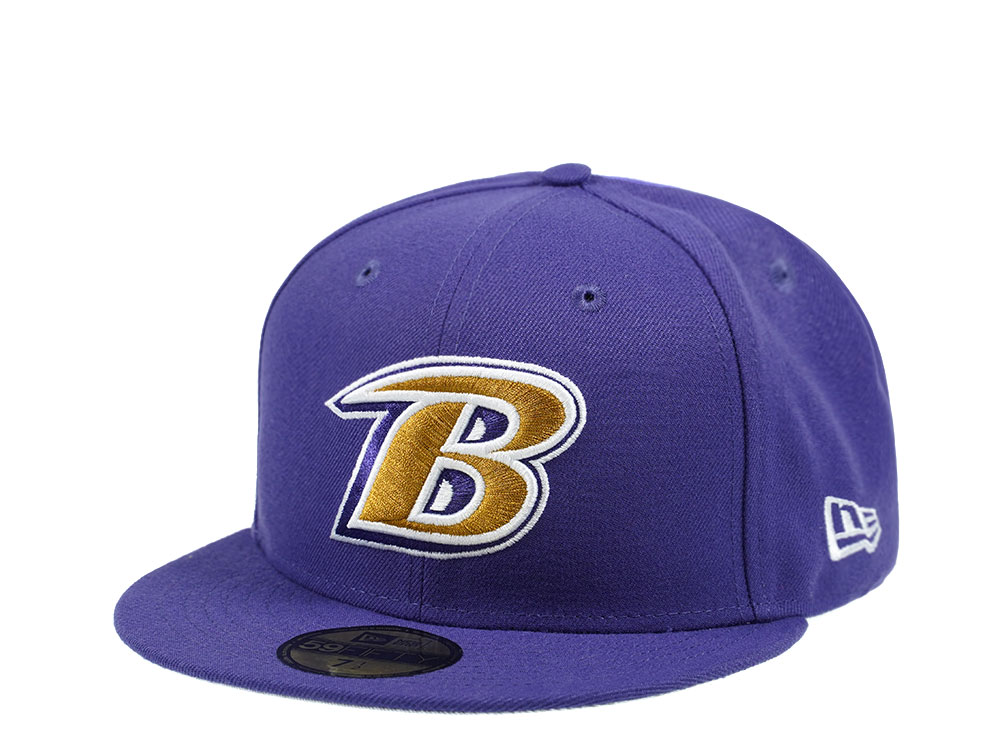 New Era Baltimore Ravens Alternate Logo 59Fifty Fitted Gorra