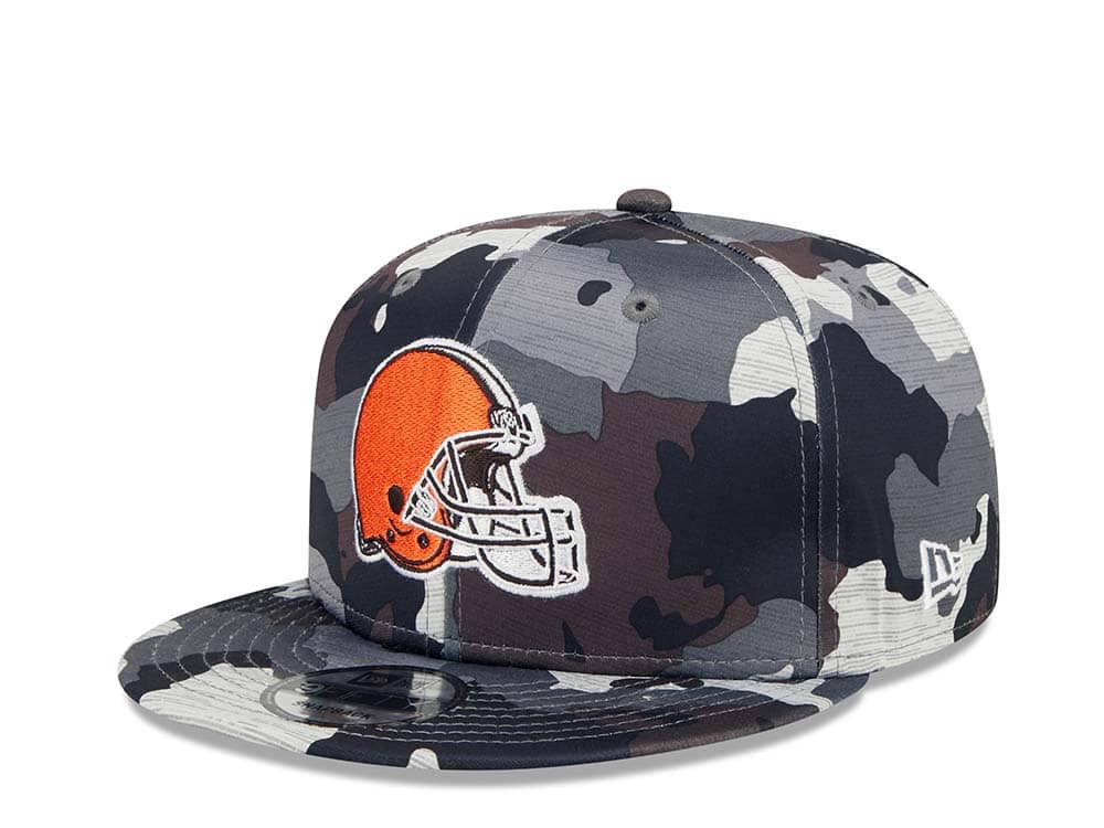 New Era Cleveland Browns NFL Training Camp 22 Camo 9Fifty Snapback Gorra