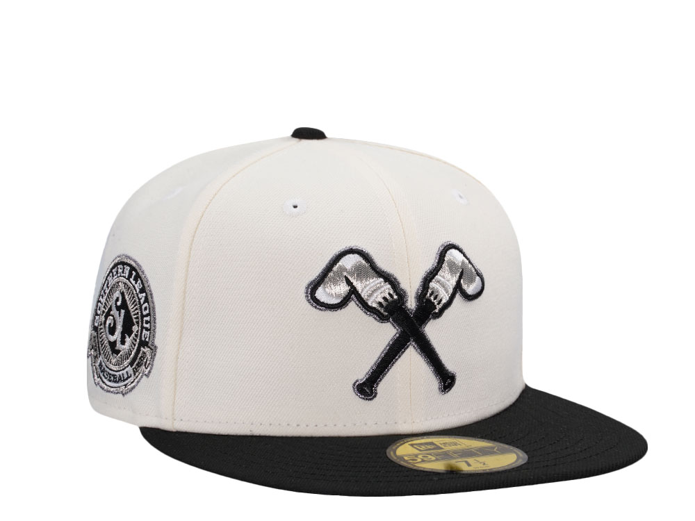 New Era Montgomery Grey Sox Chrome Two Tone Prime Edition 59Fifty Fitted Gorra