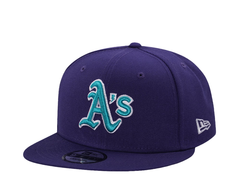 New Era Oakland Athletics Purple Classic Edition 9Fifty Snapback Gorra