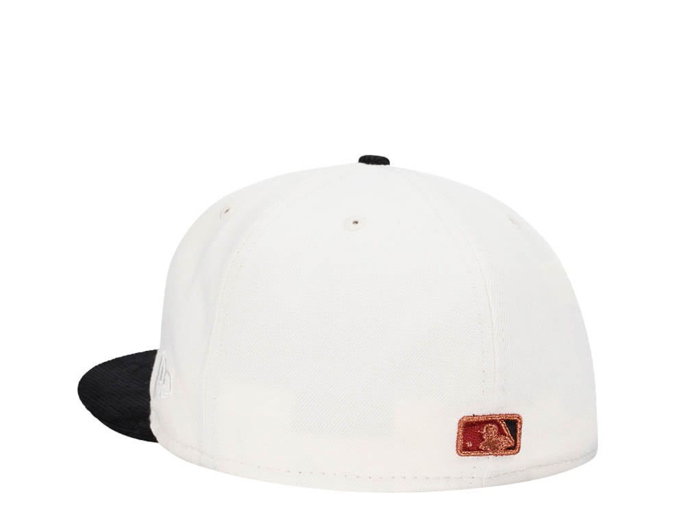 New Era Seattle Mariners Cream Cord Brim Prime Edition 59Fifty Fitted Gorra