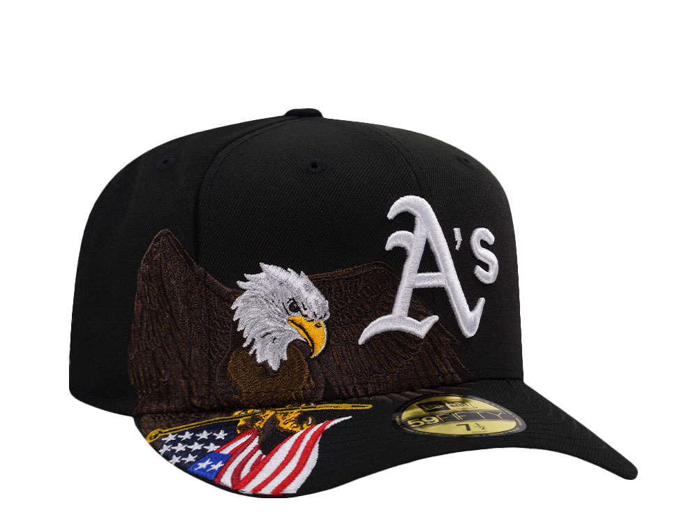 New Era Oakland Athletics American Eagle Black Edition 59Fifty Fitted Gorra