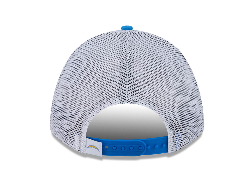 New Era Los Angeles Chargers Official Team Color Edition 9Forty M Crown A Frame Trucker Snapback Gorra