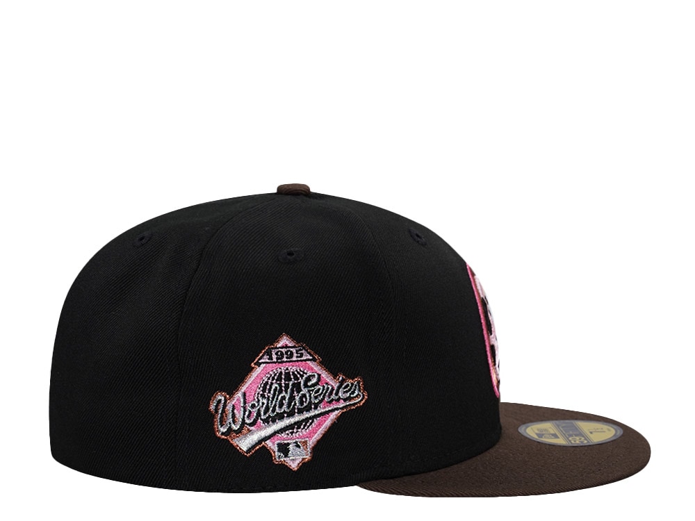 New Era Atlanta Braves World Series 1995 Black Two Tone Edition 59Fifty Fitted Gorra