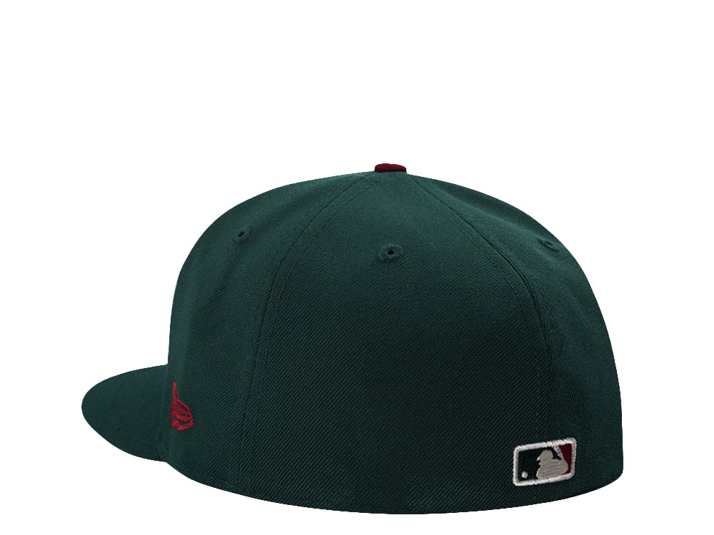 New Era Texas Rangers City Connect Dark Green Prime Edition 59Fifty Fitted Gorra