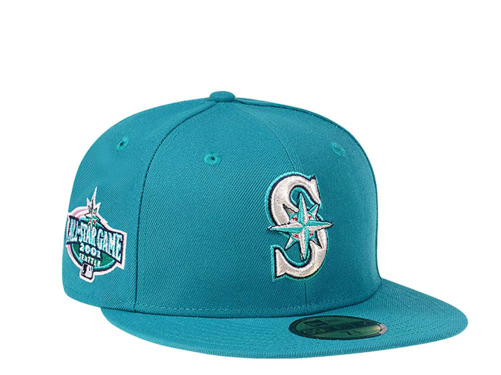 New Era Seattle Mariners All Star Game 2001 Pink Edition 59Fifty Fitted Gorra