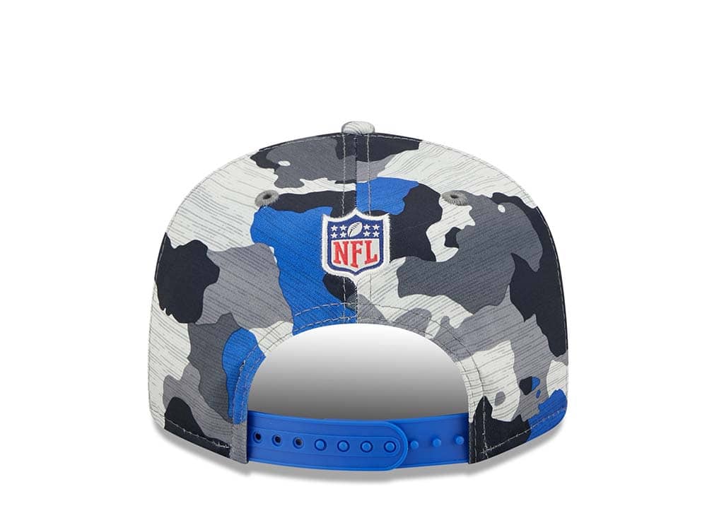 New Era Los Angeles Rams NFL Training Camp 22 Camo 9Fifty Snapback Gorra