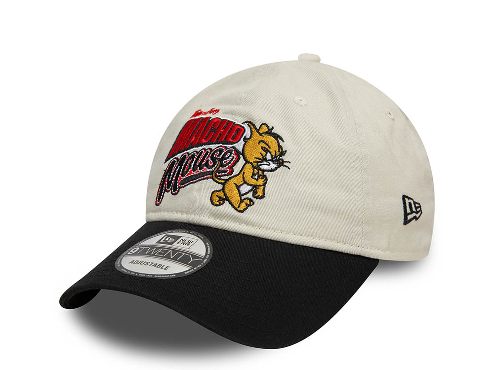 New Era Tom And Jerry Macho Mouse White 9Twenty Strapback Gorra