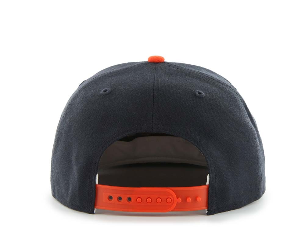 47Brand Detroit Tigers Sure Shot Captain Two Tone Navy Snapback Gorra