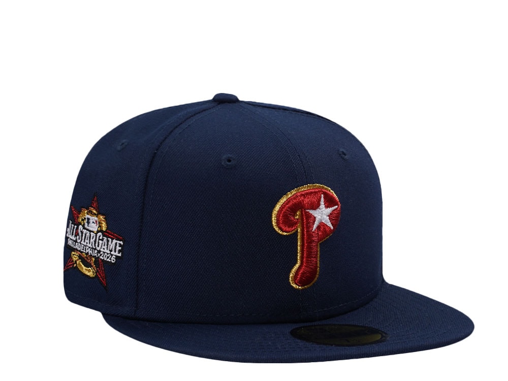 New Era Philadelphia Phillies All Star Game 2026 Navy Prime Edition 59Fifty Fitted Gorra