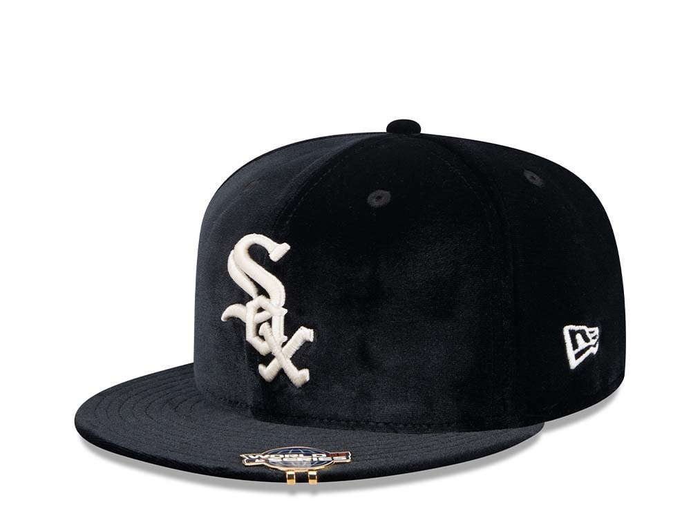 New Era Chicago White Sox World Series 2005 Velvet 59Fifty Fitted Gorra