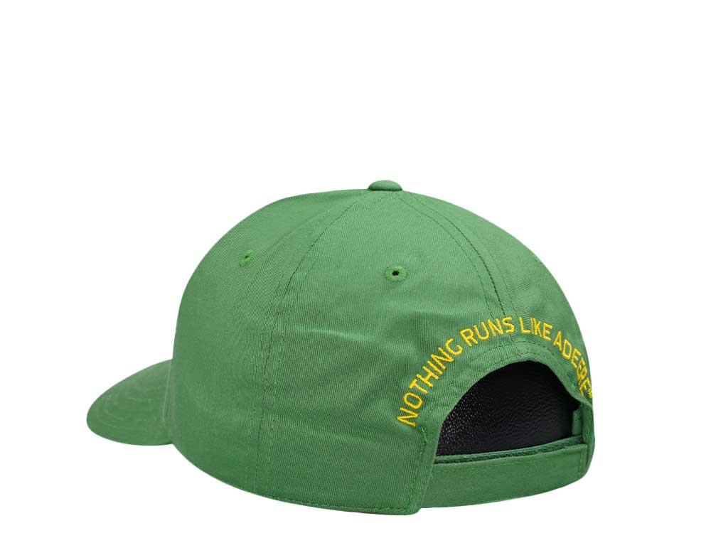 John Deere Logo Classic Cap Green Strapback Gorra