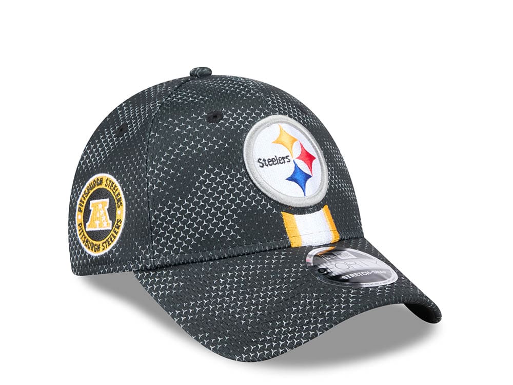New Era Pittsburgh Steelers Sideline 2024 9Forty Stretch Snapback Gorra