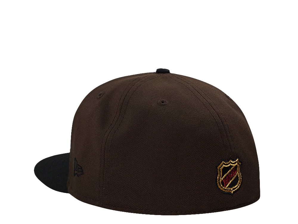 New Era Utah Mammoth Inaugural Season Walnut Two Tone Edition 59Fifty Fitted Gorra