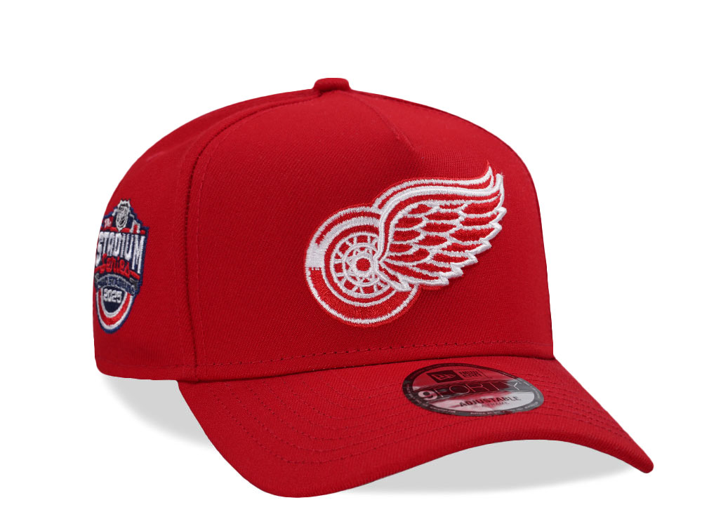 New Era Detroit Red Wings Stadium Series 2025 Red Prime Edition 9Forty A Frame Snapback Gorra
