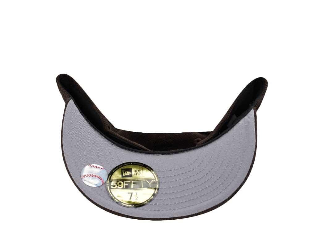 New Era Seattle Mariners All Star Game 2001 Walnut Corduroy Prime Edition 59Fifty Fitted Gorra