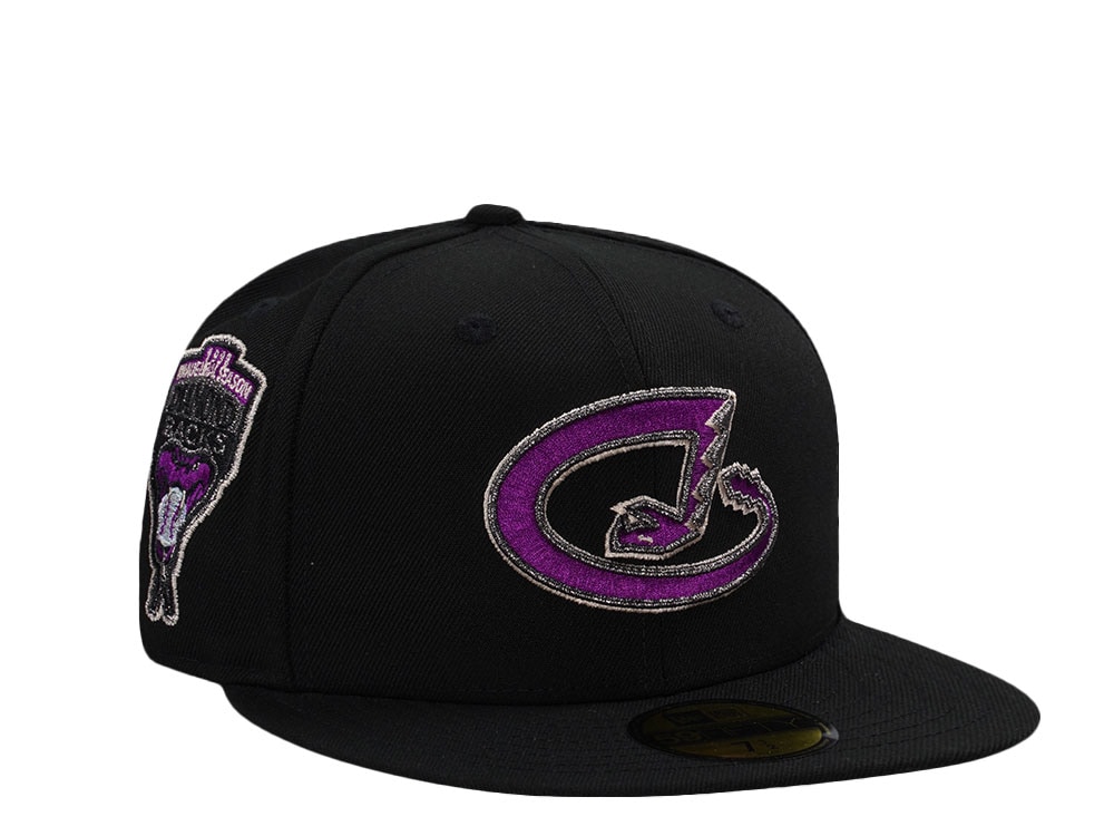 New Era Arizona Diamondbacks X Black Prime Edition 59Fifty Fitted Gorra