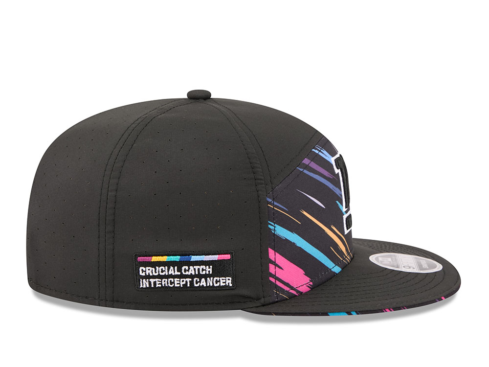 New Era New York Giants Crucial Catch 2026 Black Edition 9Fifty Split Panel Snapback Gorra