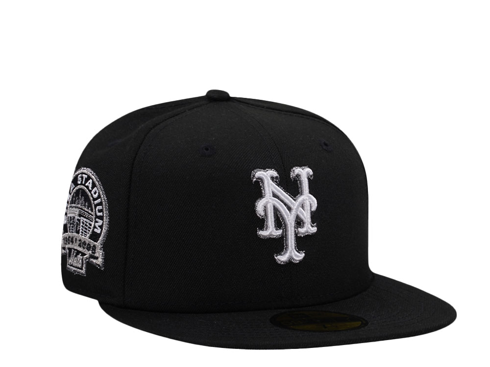 New Era New York Mets Shea Stadium White Titanium Prime Edition 59Fifty Fitted Gorra