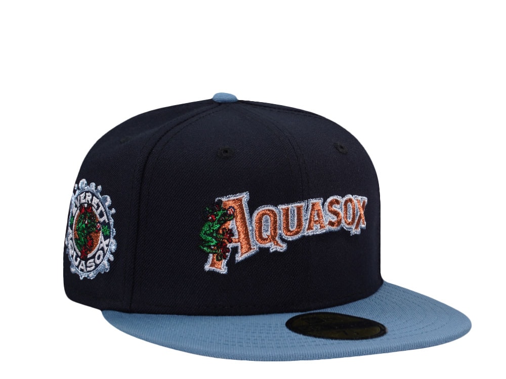 New Era Everett Aquasox Navy Two Tone Edition 59Fifty Fitted Gorra