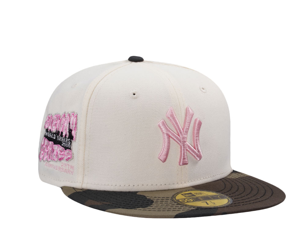 New Era New York Yankees World Series 2000 Chrome Two Tone Edition 59Fifty Fitted Gorra