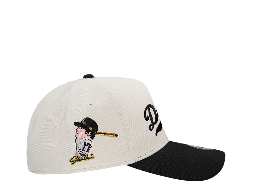 New Era Los Angeles Dodgers Ohtani Chrome Black Two Tone Edition 9Forty A Frame Snapback Gorra
