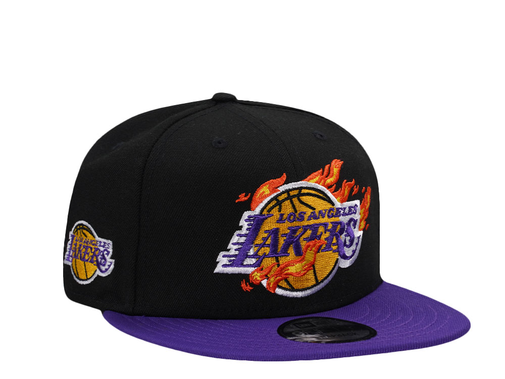 New Era Los Angeles Lakers Flames Prime Edition 9Fifty Snapback Gorra