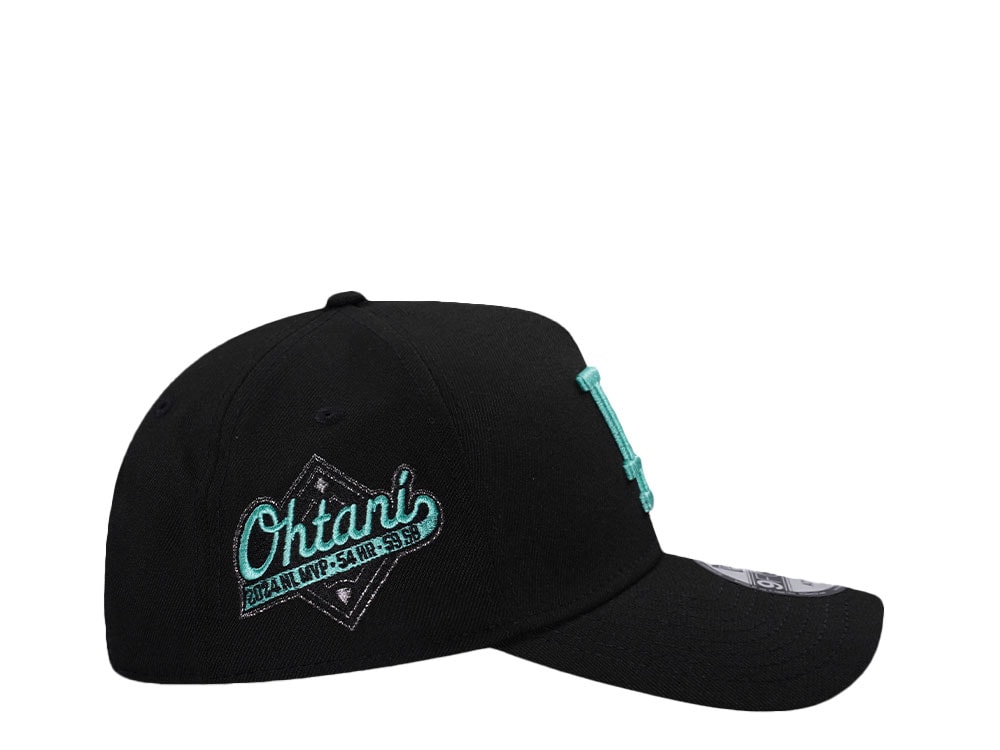 New Era Los Angeles Dodgers Othani Black Mint Edition 9Forty A Frame Snapback Gorra