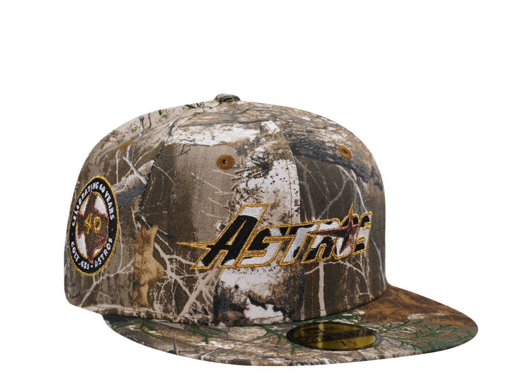 New Era Houston Astros 40th Anniversary Realtree Edition 59Fifty Fitted Gorra