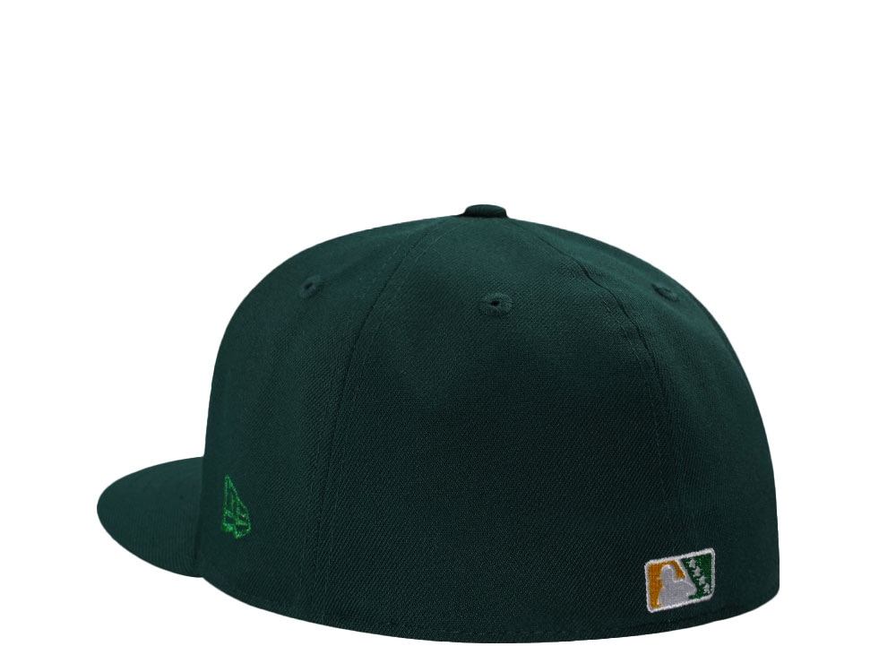 New Era Stockton Ports 20th Anniversary Green Prime Edition 59Fifty Fitted Gorra