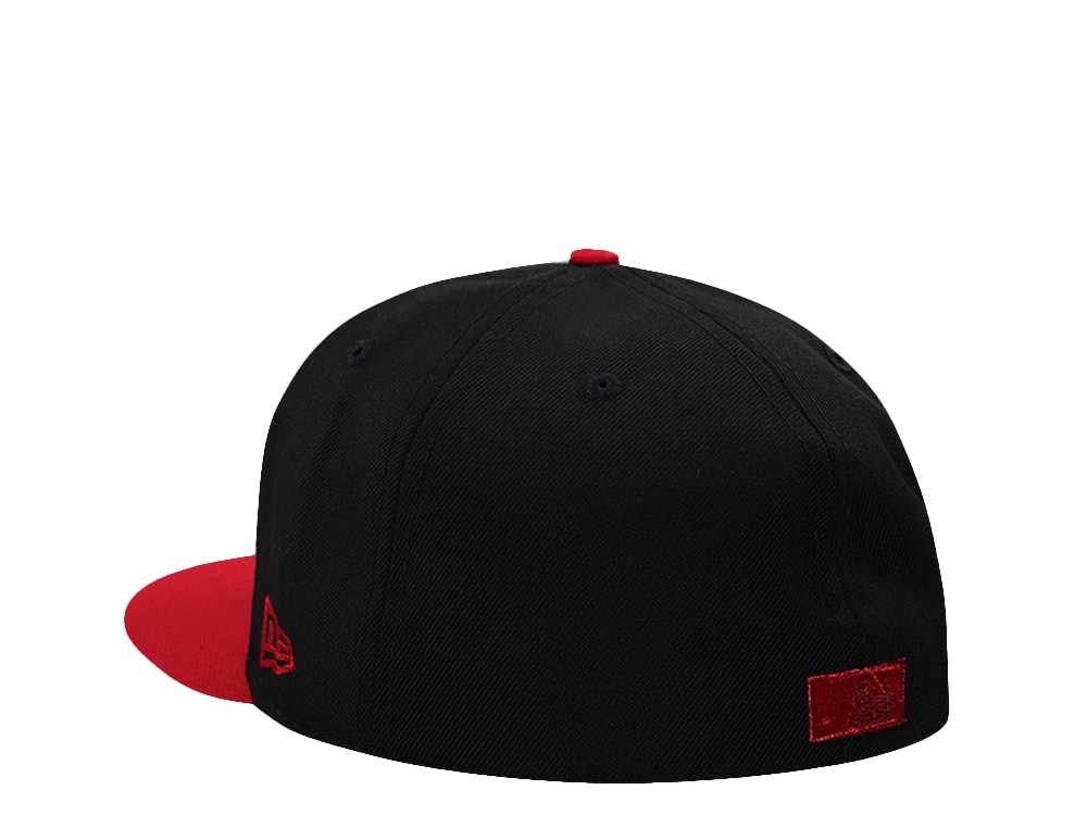 New Era Milwaukee Brewers 25th Anniversary Black Two Tone Edition 59Fifty Fitted Gorra