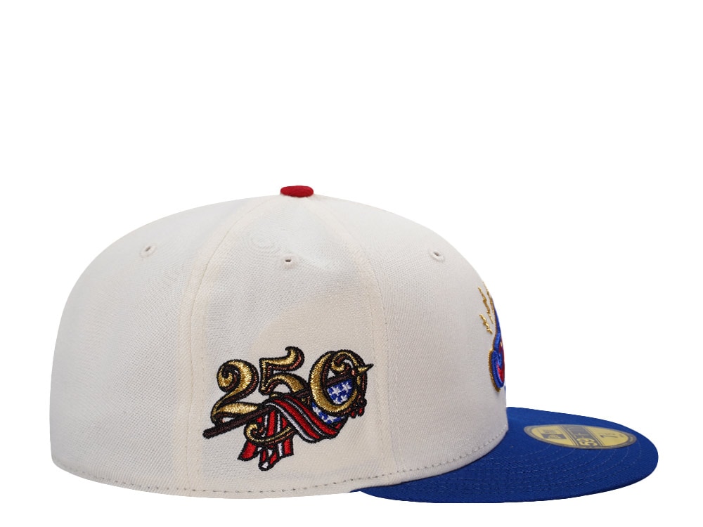 New Era Atlanta Braves 250th Anniversary Chrome Two Tone Edition 59Fifty Fitted Gorra