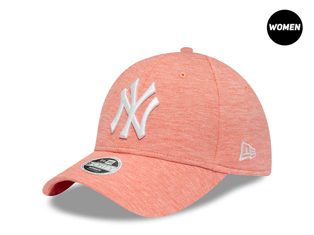 New Era New York Yankees Jersey Peach Womens 9Forty Strapback Gorra