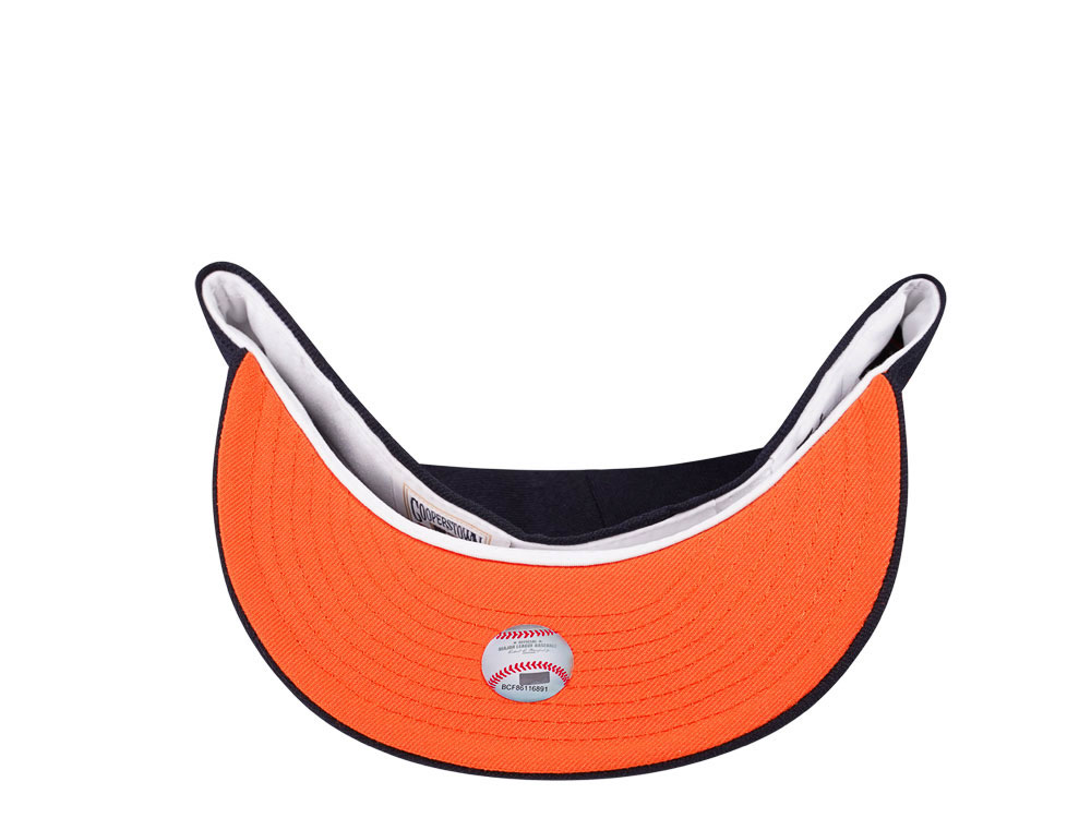 New Era Minnesota Twins All Star Game 1985 Navy Tangerine Edition 59Fifty Fitted Gorra