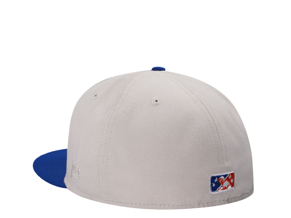 New Era Brooklyn Cyclones 15 Seasons Jefes Stone Two Tone Edition 59Fifty Fitted Gorra