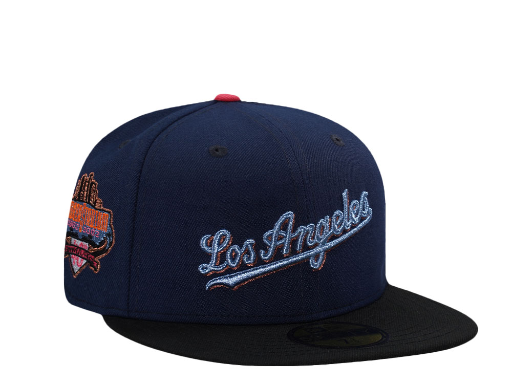 New Era Los Angeles Dodgers 40th Anniversary Ocean Blue Two Tone Edition 59Fifty Fitted Gorra
