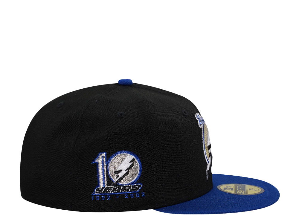 New Era Tampa Bay Lightning 10th Anniversary Throwback Two Tone Edition 59Fifty Fitted Gorra