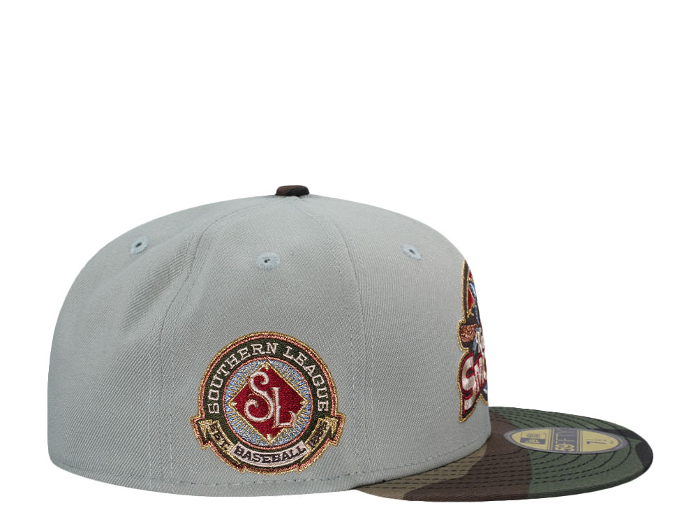 New Era Knoxville Smokies Everest Camo Two Tone Prime Edition 59Fifty Fitted Gorra