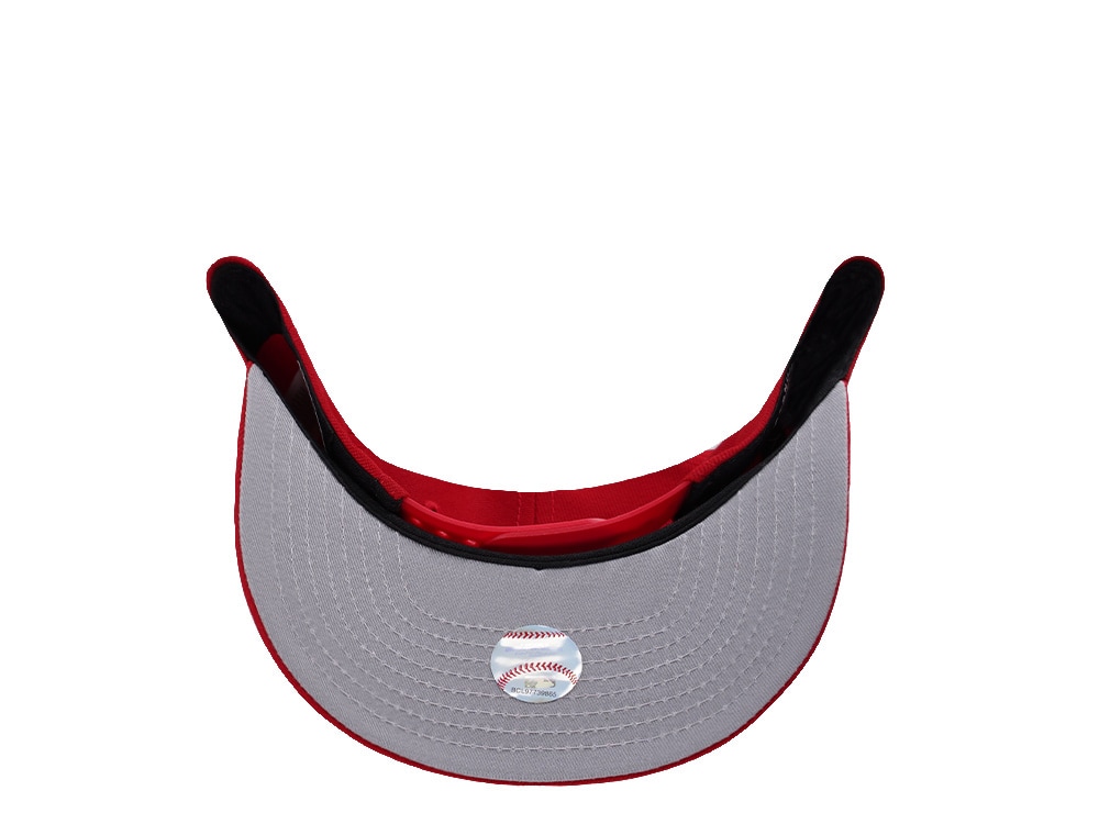 New Era Chicago White Sox Comiskey Park Scarlet Prime Edition 9Fifty A Frame Snapback Gorra