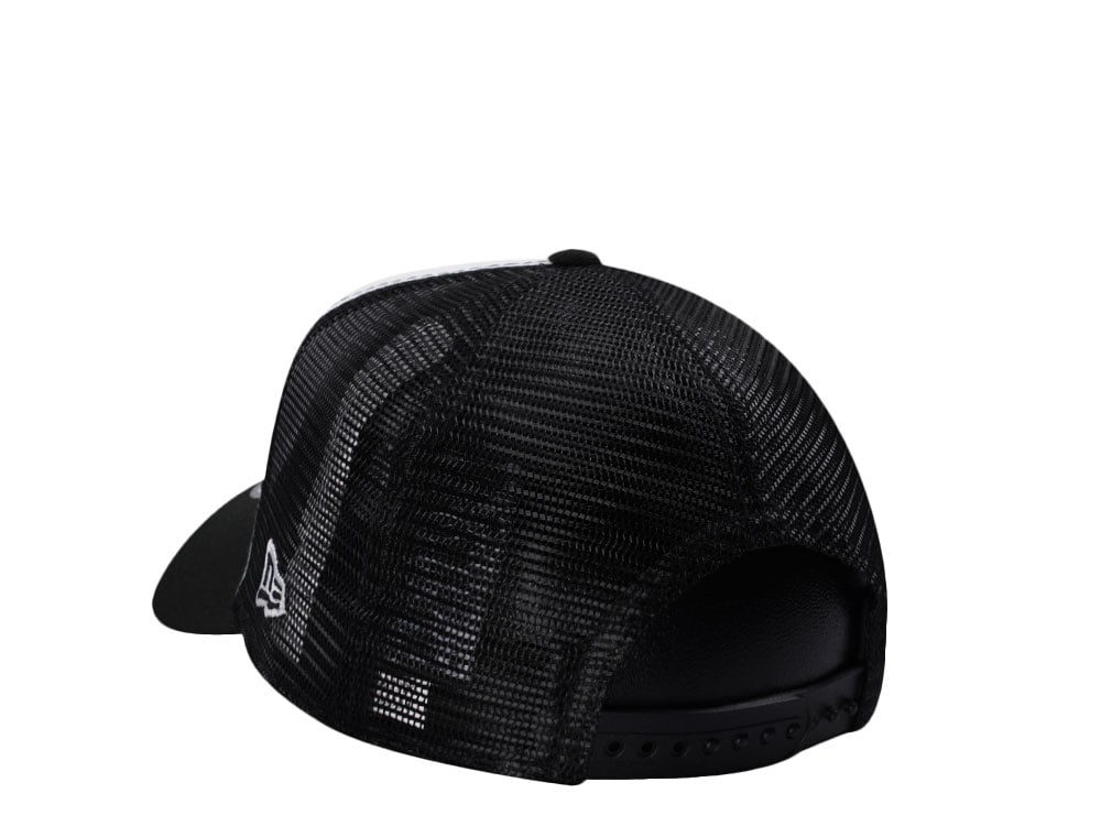 New Era New York Yankees White Classic Edition 9Forty A Frame Trucker Snapback Gorra