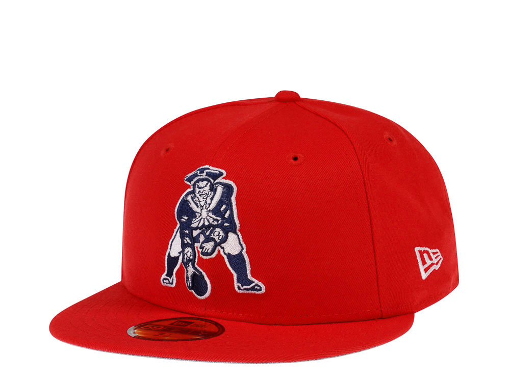 New Era New England Patriots Classic Red Edition 59Fifty Fitted Gorra