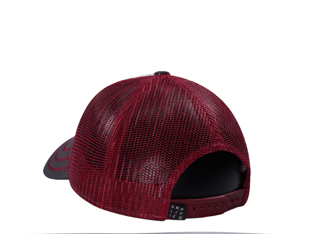 Amplified Rolling Stones Stone Red Trucker Snapback Gorra