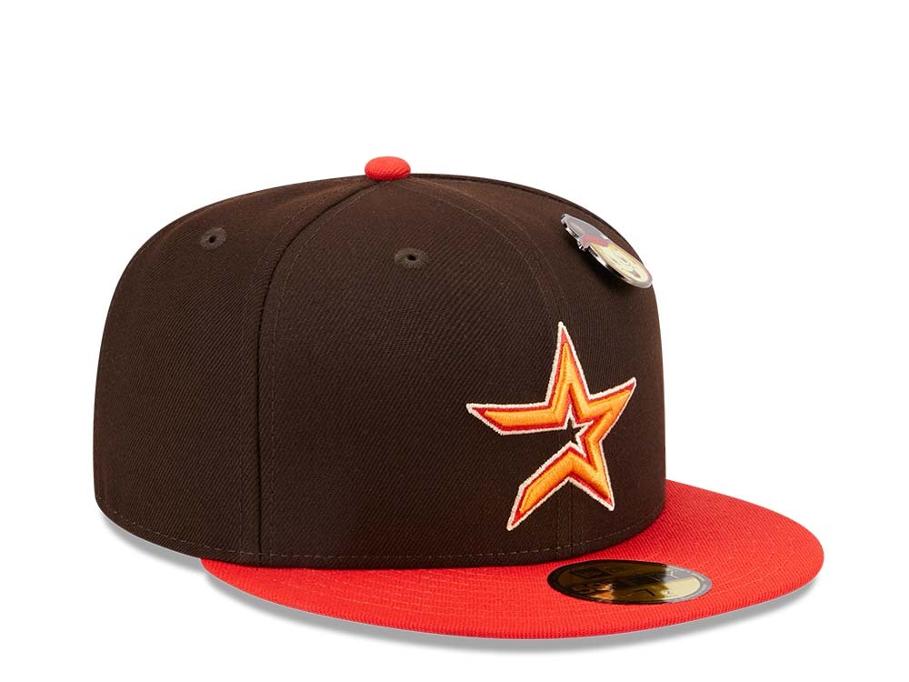New Era Houston Astros The Elements Brown Two Tone Edition 59Fifty Fitted Gorra