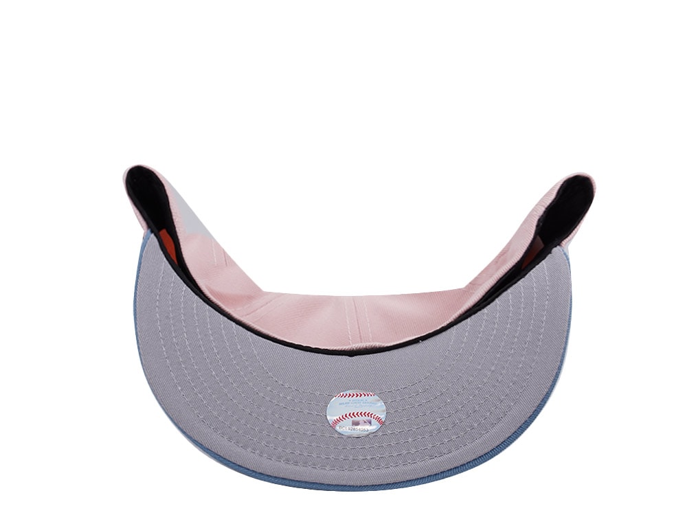 New Era Oakland Athletics Rickey Henderson Pink Rouge Two Tone Edition 59Fifty Fitted Gorra