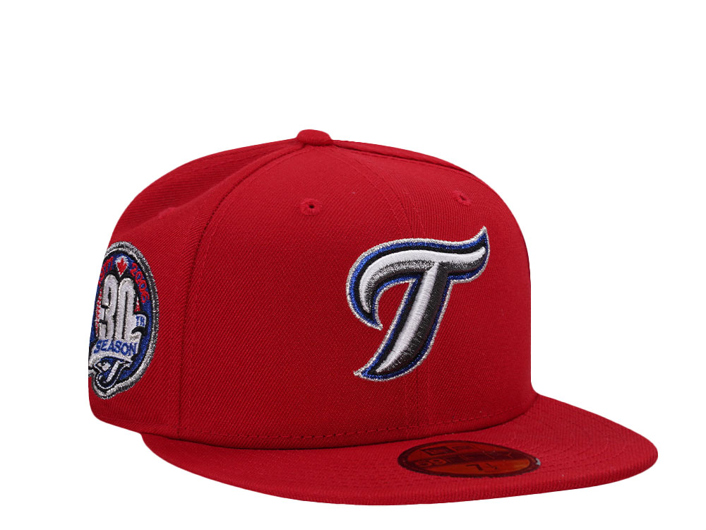 New Era Toronto Blue Jays 30th Season Red Prime Edition 59Fifty Fitted Gorra