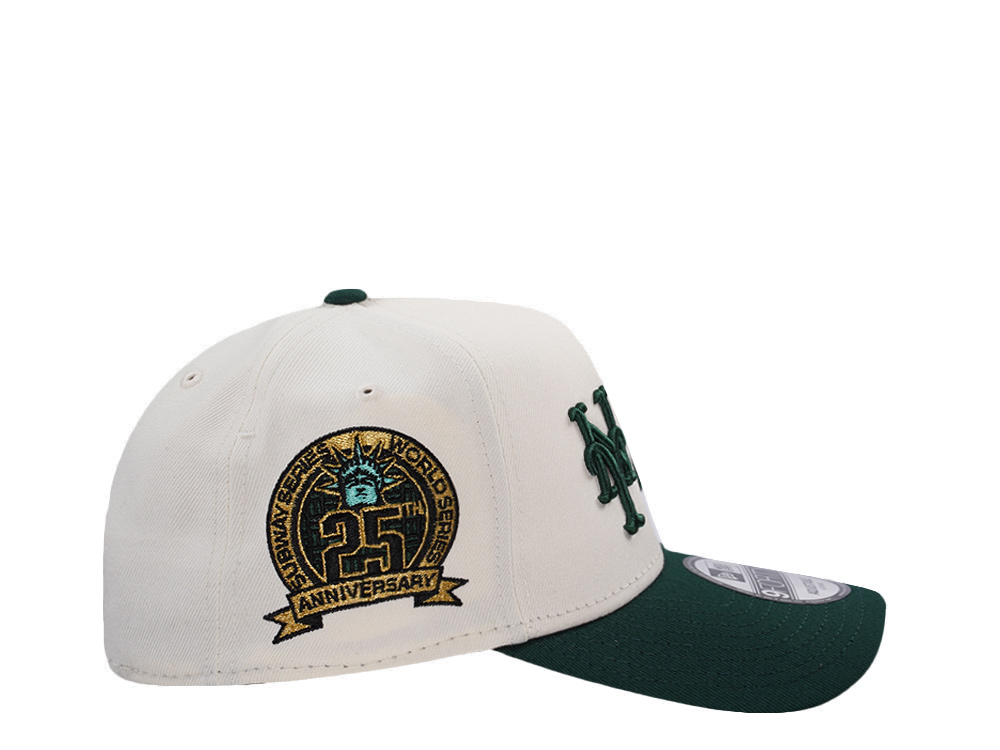 New Era New York Yankees New York Mets Chrome Two Tone Edition 9Forty A Frame Snapback Gorra