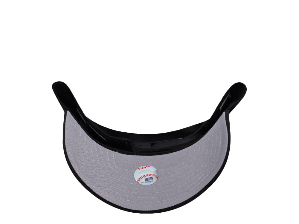 New Era Texas Rangers 40th Anniversary Black Prime Edition 9Forty A Frame Snapback Gorra